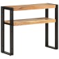 vidaXL Mesa consola de madera maciza de acacia 90x30x75 cm vidaXL Mesa consola de madera maciza de acacia 90x30x75 cm