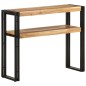 vidaXL Mesa consola de madera maciza de acacia 90x30x75 cm vidaXL Mesa consola de madera maciza de acacia 90x30x75 cm