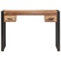 vidaXL Escritorio de madera maciza con acabado sheesham 110x50x76 cm vidaXL Escritorio de madera maciza con acabado sheesham 110x50x76 cm