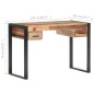 vidaXL Escritorio de madera maciza con acabado sheesham 110x50x76 cm vidaXL Escritorio de madera maciza con acabado sheesham 110x50x76 cm