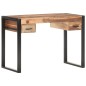 vidaXL Escritorio de madera maciza con acabado sheesham 110x50x76 cm vidaXL Escritorio de madera maciza con acabado sheesham 110x50x76 cm