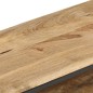 vidaXL Mueble para TV de madera maciza de mango rugosa 130x30x45 cm vidaXL Mueble para TV de madera maciza de mango rugosa 130x30x45 cm