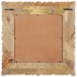vidaXL Espejo de madera maciza de mango 50x50 cm vidaXL Espejo de madera maciza de mango 50x50 cm