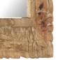 vidaXL Espejo de madera maciza de mango 50x50 cm vidaXL Espejo de madera maciza de mango 50x50 cm