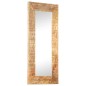 vidaXL Espejo tallado a mano madera maciza de mango 110x50x2,5 cm vidaXL Espejo tallado a mano madera maciza de mango 110x50x2,5 cm