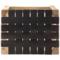 vidaXL Taburetes de cocina 2 uds cuero negro y madera mango 46x36x60cm vidaXL Taburetes de cocina 2 uds cuero negro y madera mango 46x36x60cm