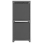 vidaXL Estantería de 6 cubos de tela gris 103x30x72,5 cm vidaXL Estantería de 6 cubos de tela gris 103x30x72,5 cm