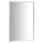 vidaXL Espejo plateado 60x40 cm vidaXL Espejo plateado 60x40 cm