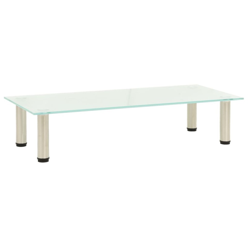 vidaXL Mueble para TV de vidrio templado esmerilado 80x35x17 cm vidaXL Mueble para TV de vidrio templado esmerilado 80x35x17 cm