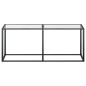 vidaXL Mesa consola vidrio templado transparente 180x35x75,5 cm vidaXL Mesa consola vidrio templado transparente 180x35x75,5 cm