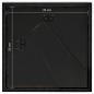 vidaXL Marco de foto caja 3D 3 uds negro 23x23 cm para foto 13x13 cm