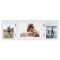 vidaXL Marco de foto collage triple blanco 22x15cm+2x(10x15cm) vidaXL Marco de foto collage triple blanco 22x15cm+2x(10x15cm)