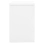 vidaXL Armario archivador de acero blanco 90x46x72,5 cm 