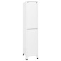 vidaXL Taquilla de acero blanco 38x45x180 cm