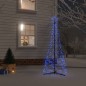 vidaXL Árbol de Navidad cónico 200 LED azul 70x180 cm vidaXL Árbol de Navidad cónico 200 LED azul 70x180 cm