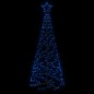 vidaXL Árbol de Navidad cónico 200 LED azul 70x180 cm vidaXL Árbol de Navidad cónico 200 LED azul 70x180 cm