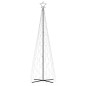 vidaXL Árbol de Navidad cónico 500 LED de colores 100x300 cm vidaXL Árbol de Navidad cónico 500 LED de colores 100x300 cm