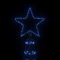 vidaXL Árbol de Navidad cónico 3000 LED azul 230x800 cm vidaXL Árbol de Navidad cónico 3000 LED azul 230x800 cm