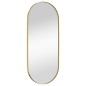 vidaXL Espejo de pared ovalado dorado 30x70 cm vidaXL Espejo de pared ovalado dorado 30x70 cm