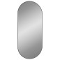 vidaXL Espejo de pared ovalado negro 100x45 cm vidaXL Espejo de pared ovalado negro 100x45 cm