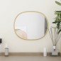 vidaXL Espejo de pared dorado 30x25 cm vidaXL Espejo de pared dorado 30x25 cm
