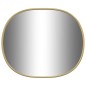 vidaXL Espejo de pared dorado 30x25 cm vidaXL Espejo de pared dorado 30x25 cm