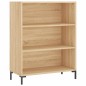 vidaXL Aparador alto madera contrachapada color roble 69,5x34x180 cm