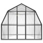 vidaXL Invernadero con estructura de aluminio gris antracita 9,53 m² vidaXL Invernadero con estructura de aluminio gris antracita 9,53 m²