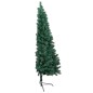 vidaXL Medio árbol de Navidad con luces y bolas verde 180 cm vidaXL Medio árbol de Navidad con luces y bolas verde 180 cm