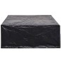 vidaXL Fundas de muebles de jardín 2 uds 10 ojales 260x260x90 cm