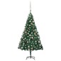 vidaXL Árbol de Navidad preiluminado con luces y bolas verde 150 cm vidaXL Árbol de Navidad preiluminado con luces y bolas verde 150 cm