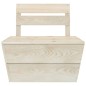 vidaXL Muebles de palets para jardín 6 pzas madera de abeto impregnada vidaXL Muebles de palets para jardín 6 pzas madera de abeto impregnada