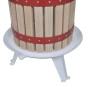 vidaXL Conjunto de prensa y trituradora de frutas y vinos 2 piezas vidaXL Conjunto de prensa y trituradora de frutas y vinos 2 piezas