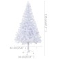 vidaXL Árbol de Navidad artificial con luces y bolas 230 ramas 120 cm vidaXL Árbol de Navidad artificial con luces y bolas 230 ramas 120 cm