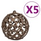 vidaXL Árbol de Navidad artificial con luces y bolas 230 ramas 120 cm vidaXL Árbol de Navidad artificial con luces y bolas 230 ramas 120 cm