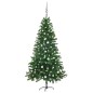 vidaXL Árbol de Navidad preiluminado con luces y bolas verde 150 cm vidaXL Árbol de Navidad preiluminado con luces y bolas verde 150 cm