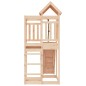 vidaXL Parque infantil con pared de escalada madera maciza de pino vidaXL Parque infantil con pared de escalada madera maciza de pino