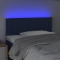 vidaXL Cabecero con LED de tela azul 90x5x78/88 cm vidaXL Cabecero con LED de tela azul 90x5x78/88 cm