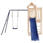vidaXL Parque infantil de exterior madera maciza de pino vidaXL Parque infantil de exterior madera maciza de pino