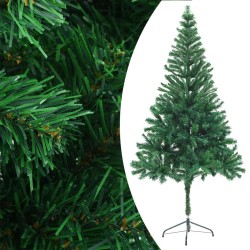 vidaXL Árbol de Navidad artificial con luces y bolas 564 ramas 180 cm