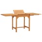 vidaXL Juego de comedor para jardín 5 piezas madera maciza teca vidaXL Juego de comedor para jardín 5 piezas madera maciza teca