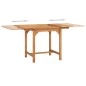 vidaXL Juego de comedor para jardín 5 piezas madera maciza teca vidaXL Juego de comedor para jardín 5 piezas madera maciza teca