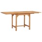 vidaXL Juego de comedor para jardín 5 piezas madera maciza teca vidaXL Juego de comedor para jardín 5 piezas madera maciza teca