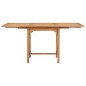 vidaXL Juego de comedor para jardín 5 piezas madera maciza teca vidaXL Juego de comedor para jardín 5 piezas madera maciza teca