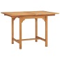vidaXL Juego de comedor para jardín 5 piezas madera maciza teca vidaXL Juego de comedor para jardín 5 piezas madera maciza teca