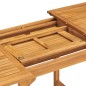 vidaXL Juego de comedor para jardín 5 piezas madera maciza teca vidaXL Juego de comedor para jardín 5 piezas madera maciza teca