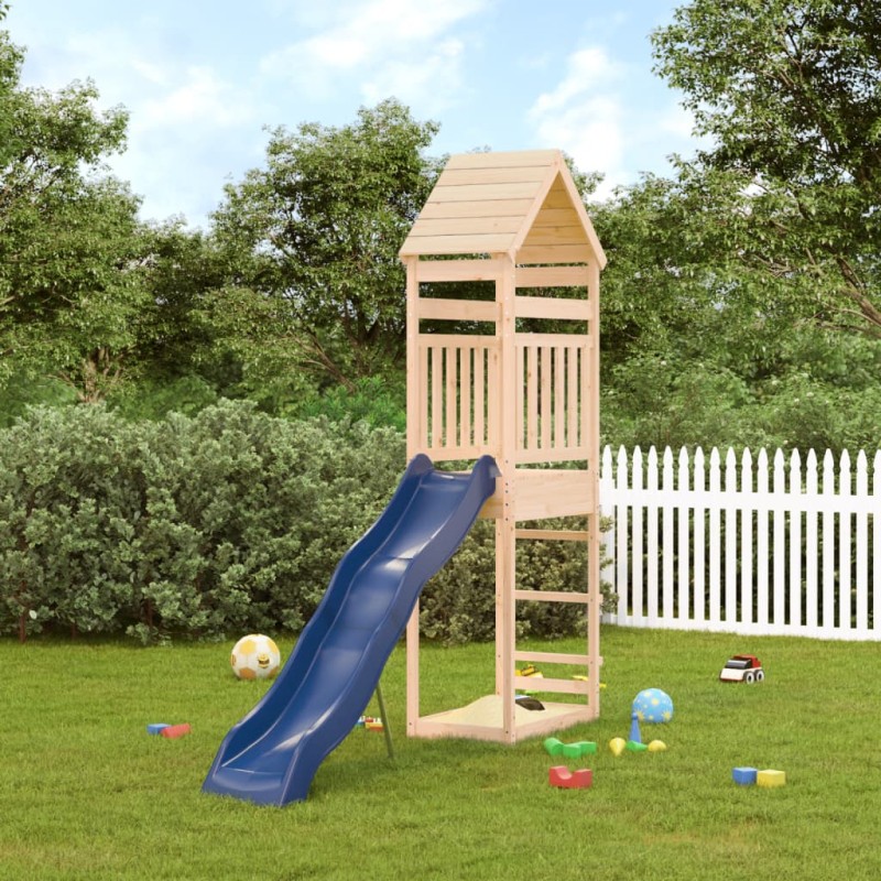vidaXL Parque infantil de exterior madera maciza de pino vidaXL Parque infantil de exterior madera maciza de pino