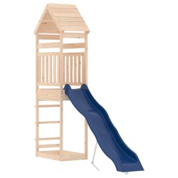 vidaXL Parque infantil de exterior madera maciza de pino