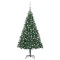 vidaXL Árbol de Navidad preiluminado con luces y bolas verde 210 cm vidaXL Árbol de Navidad preiluminado con luces y bolas verde 210 cm