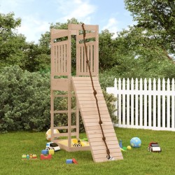 vidaXL Parque infantil de exterior madera maciza de pino